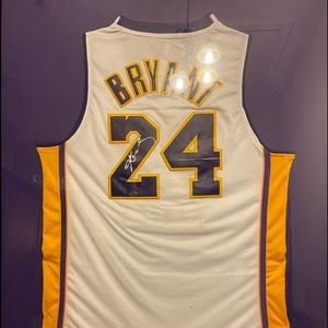 Last Signed Kobe jersey in the shop! Rare!